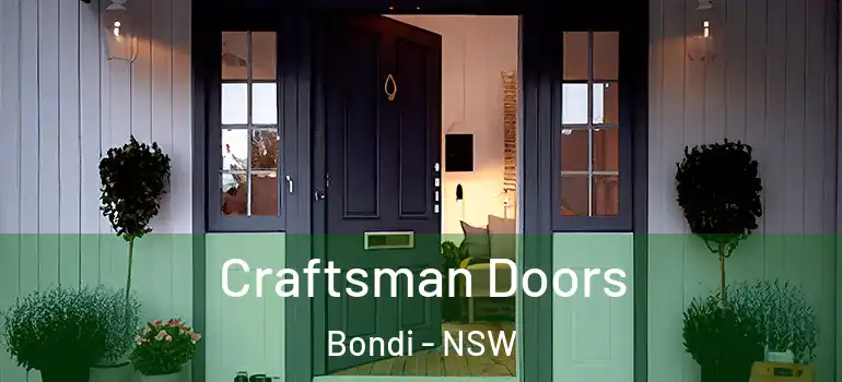  Craftsman Doors Bondi - NSW