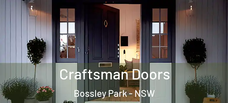 Craftsman Doors Bossley Park - NSW