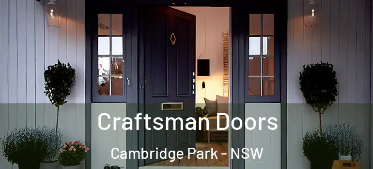 Craftsman Doors Cambridge Park - NSW