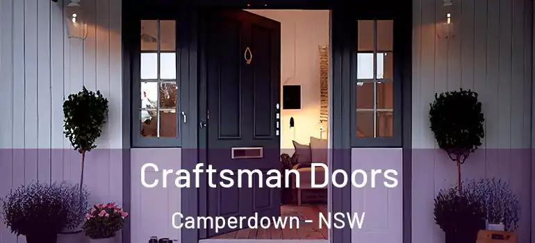 Craftsman Doors Camperdown - NSW