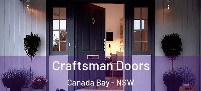Craftsman Doors Canada Bay - NSW
