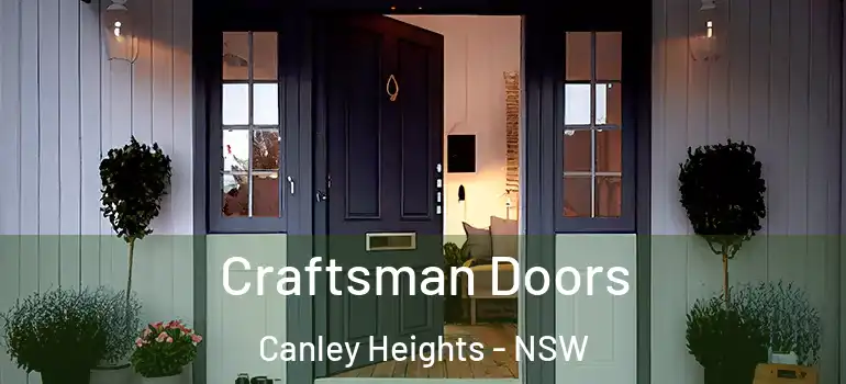  Craftsman Doors Canley Heights - NSW