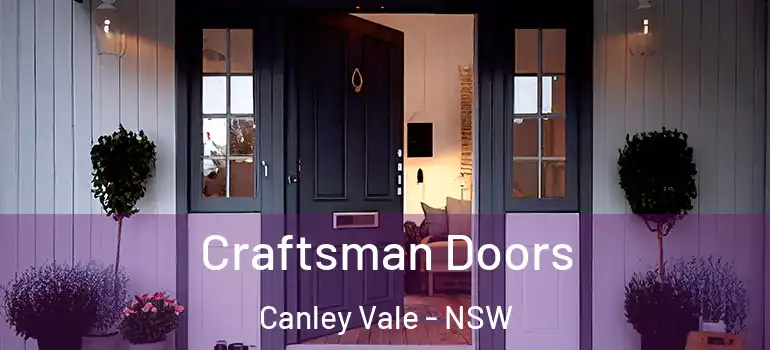 Craftsman Doors Canley Vale - NSW