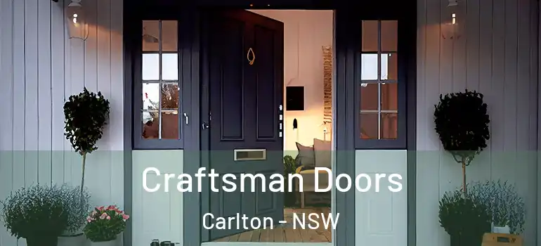 Craftsman Doors Carlton - NSW