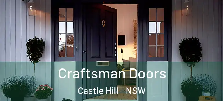  Craftsman Doors Castle Hill - NSW