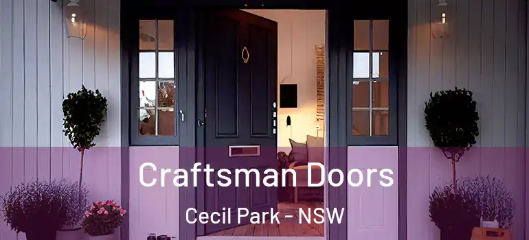 Craftsman Doors Cecil Park - NSW