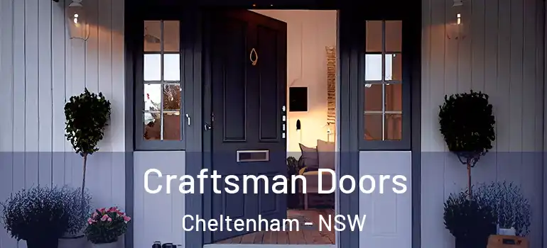 Craftsman Doors Cheltenham - NSW