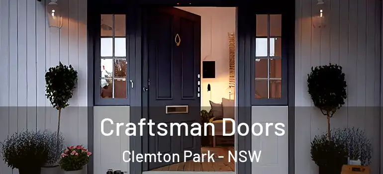 Craftsman Doors Clemton Park - NSW