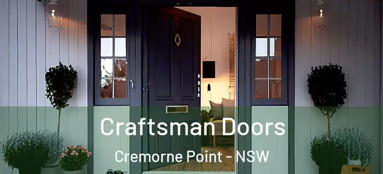 Craftsman Doors Cremorne Point - NSW