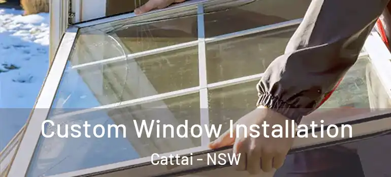 Custom Window Installation Cattai - NSW