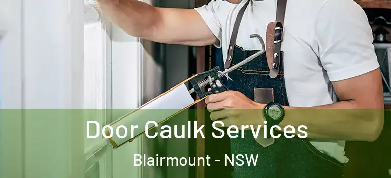 Door Caulk Services Blairmount - NSW