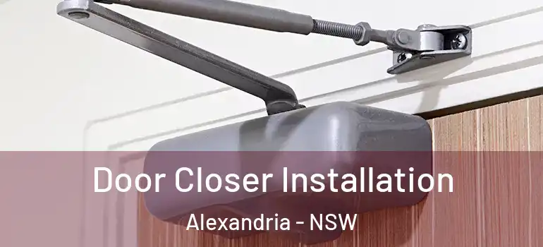 Door Closer Installation Alexandria - NSW