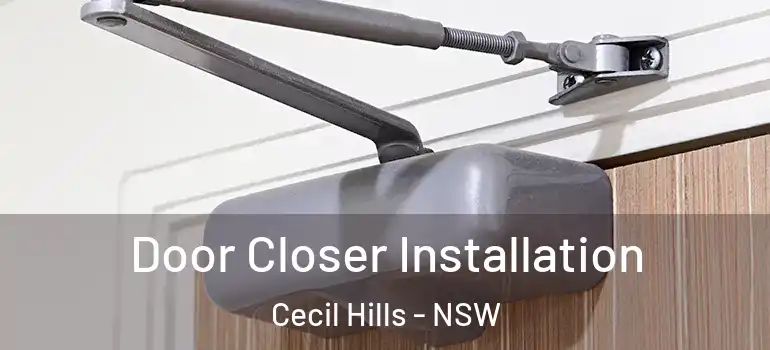 Door Closer Installation Cecil Hills - NSW