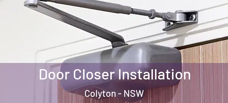  Door Closer Installation Colyton - NSW