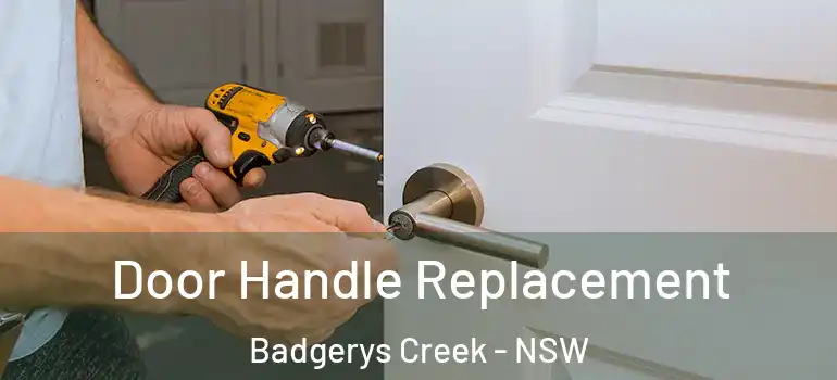 Door Handle Replacement Badgerys Creek - NSW