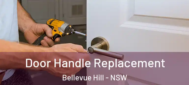Door Handle Replacement Bellevue Hill - NSW