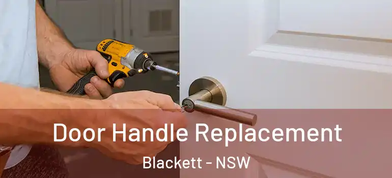 Door Handle Replacement Blackett - NSW