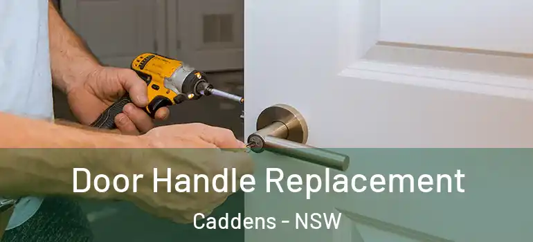  Door Handle Replacement Caddens - NSW