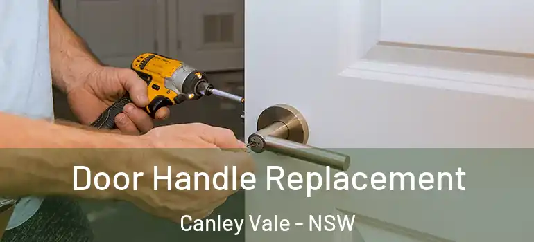 Door Handle Replacement Canley Vale - NSW