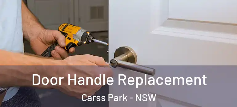 Door Handle Replacement Carss Park - NSW