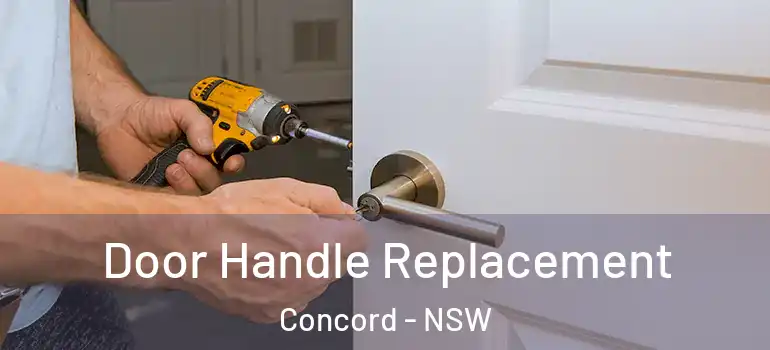 Door Handle Replacement Concord - NSW