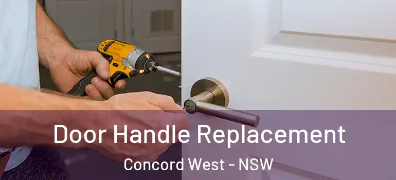 Door Handle Replacement Concord West - NSW