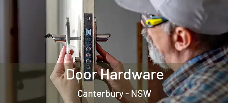 Door Hardware Canterbury - NSW
