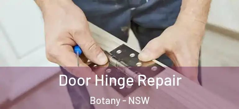 Door Hinge Repair Botany - NSW