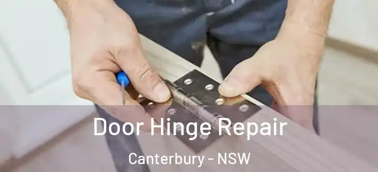  Door Hinge Repair Canterbury - NSW
