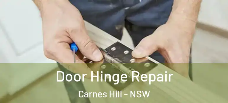  Door Hinge Repair Carnes Hill - NSW