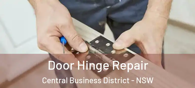  Door Hinge Repair Central Business District - NSW