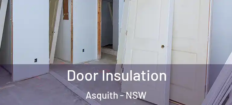 Door Insulation Asquith - NSW