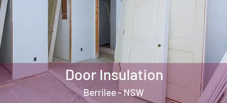 Door Insulation Berrilee - NSW