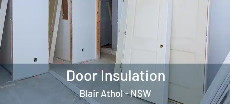 Door Insulation Blair Athol - NSW