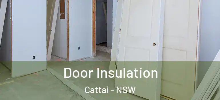  Door Insulation Cattai - NSW