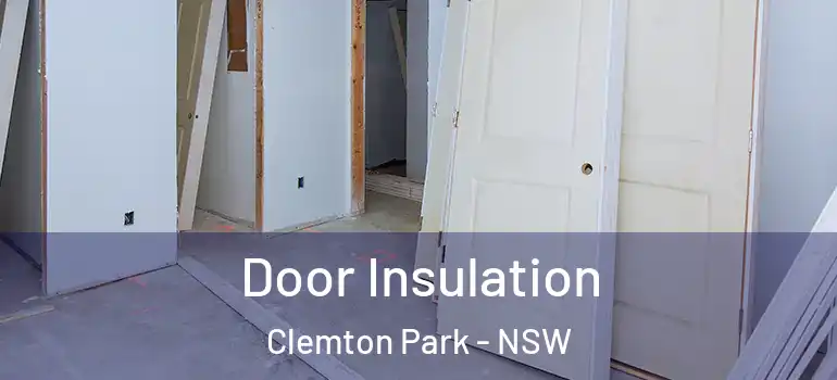 Door Insulation Clemton Park - NSW