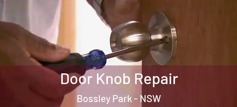 Door Knob Repair Bossley Park - NSW