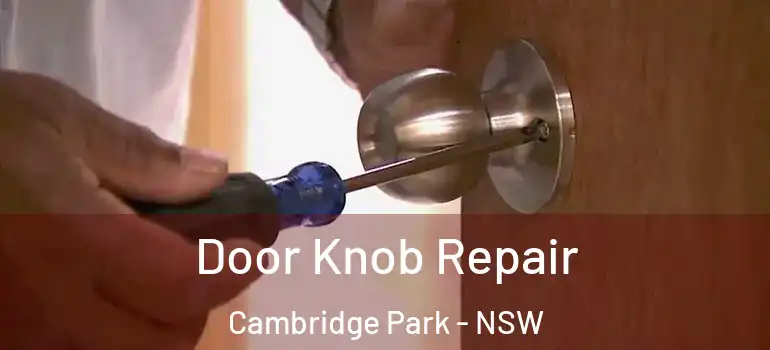  Door Knob Repair Cambridge Park - NSW
