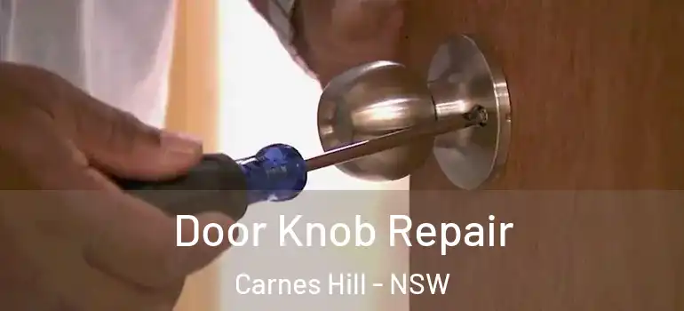 Door Knob Repair Carnes Hill - NSW