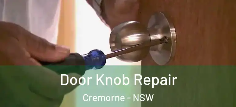 Door Knob Repair Cremorne - NSW
