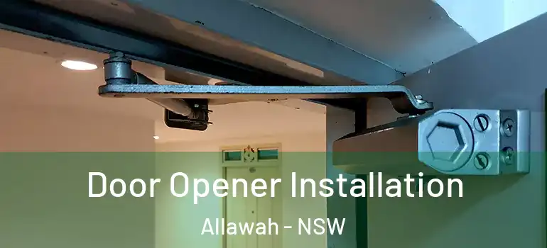  Door Opener Installation Allawah - NSW