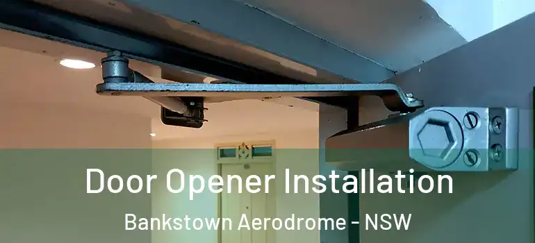 Door Opener Installation Bankstown Aerodrome - NSW
