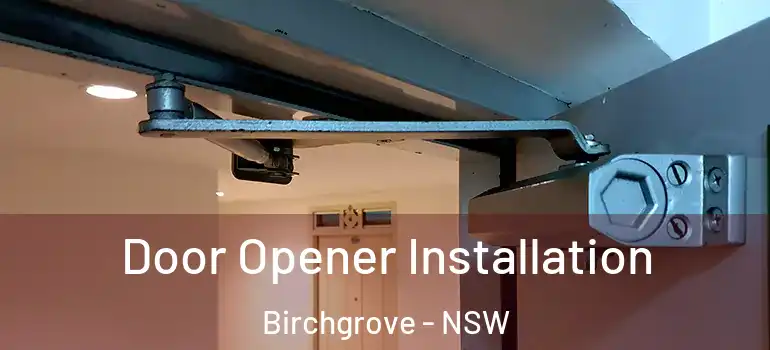 Door Opener Installation Birchgrove - NSW