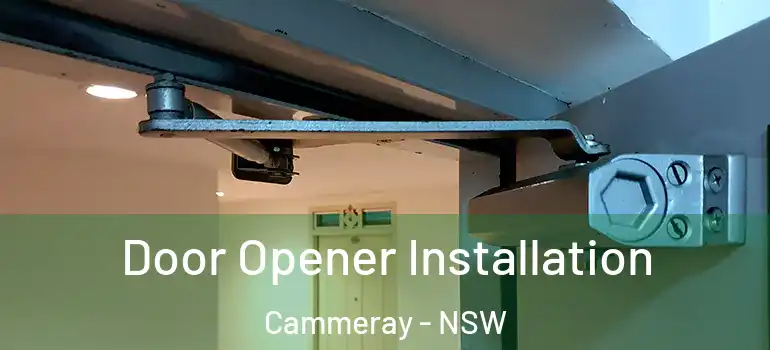 Door Opener Installation Cammeray - NSW
