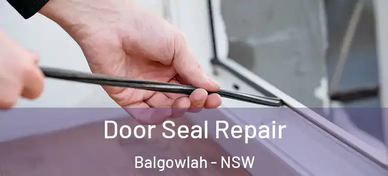  Door Seal Repair Balgowlah - NSW