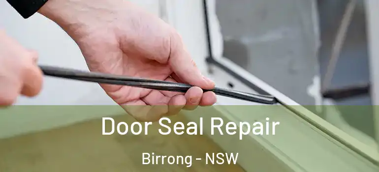  Door Seal Repair Birrong - NSW