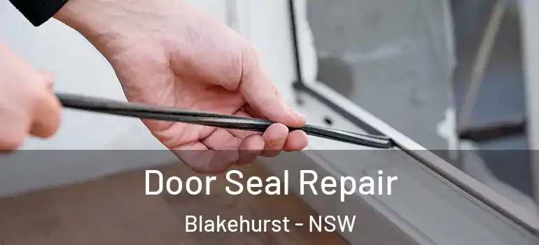 Door Seal Repair Blakehurst - NSW