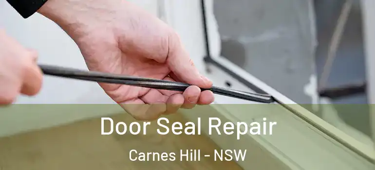  Door Seal Repair Carnes Hill - NSW