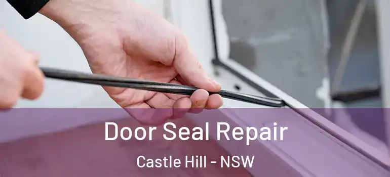 Door Seal Repair Castle Hill - NSW