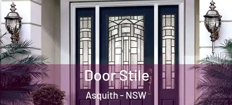 Door Stile Asquith - NSW